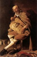 Georges de La Tour - The Hurdy gurdy Player